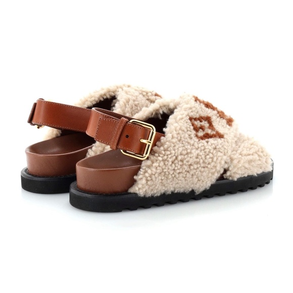 Louis Vuitton PASEO FLAT COMFORT SANDAL EU 38 US Size 8 - Picture 2 of 11